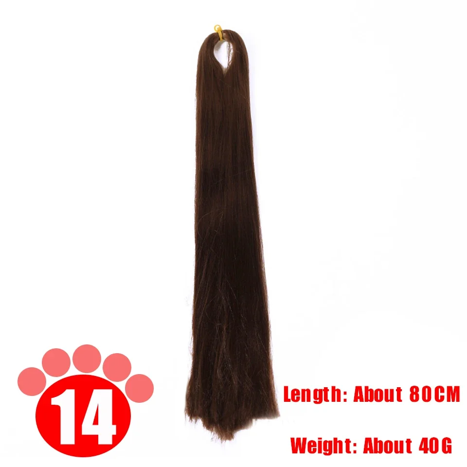 BJD SD Puppe 80CM/40 Weiß Schwarz Haar Reihe Milch Seide Anti-Mohair Perücke Handgemachte Haken Transplantation Puppe haar