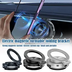 Multifunctional Vacuum Magnetic Car Suction Cup Holder Folding 360° Rotation Vacuum Adsorption Ultra Stable Suction Cup Bracket