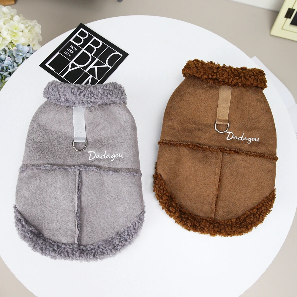 Dog Coats Dog Jackets with D Ring Cold Weather Coats for Small Dogs Puppy Clothes Dog Sweaters Pets Apparel Winter Vest