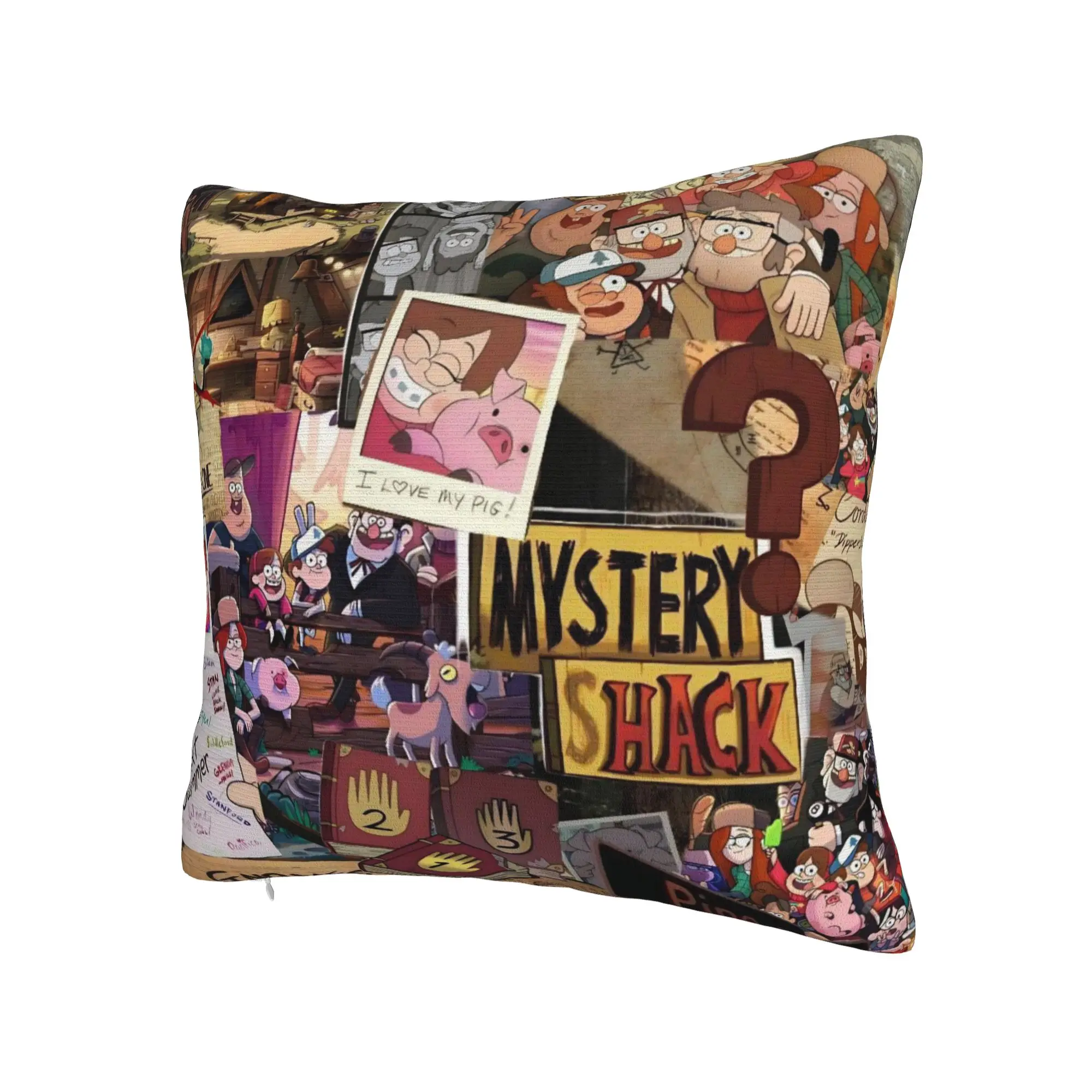 Decorative Pillow Cover G-Gravity Falls Stuff Home  Pillow Case Cover Zipper Multi-Size