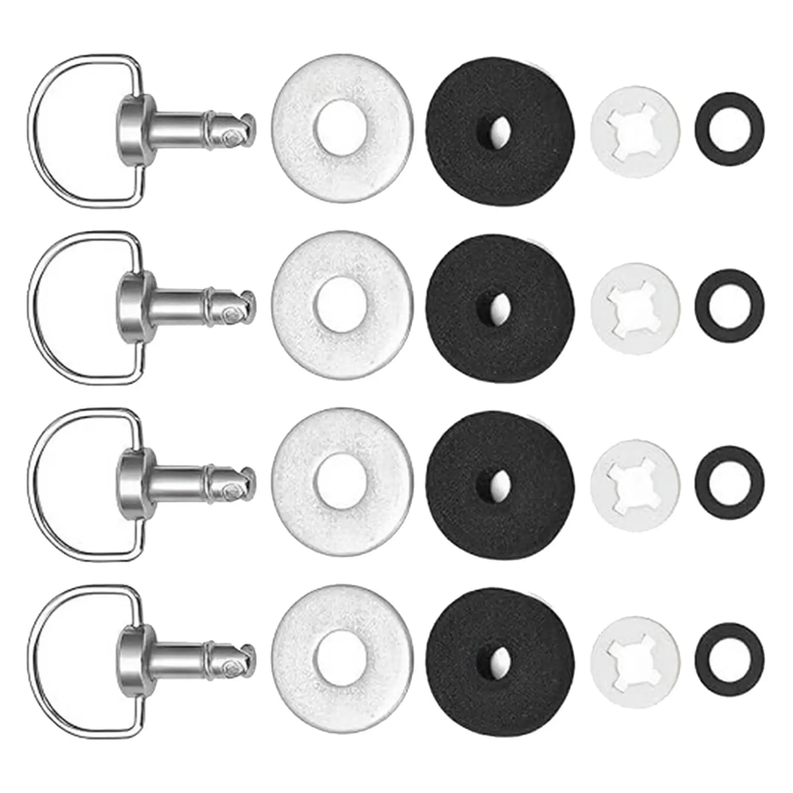 

4 Pieces Roof Pins Quick Release Bolts 715003815 Sturdy Replacement Easy to Install Accessories for Ford Maverick x3,x3