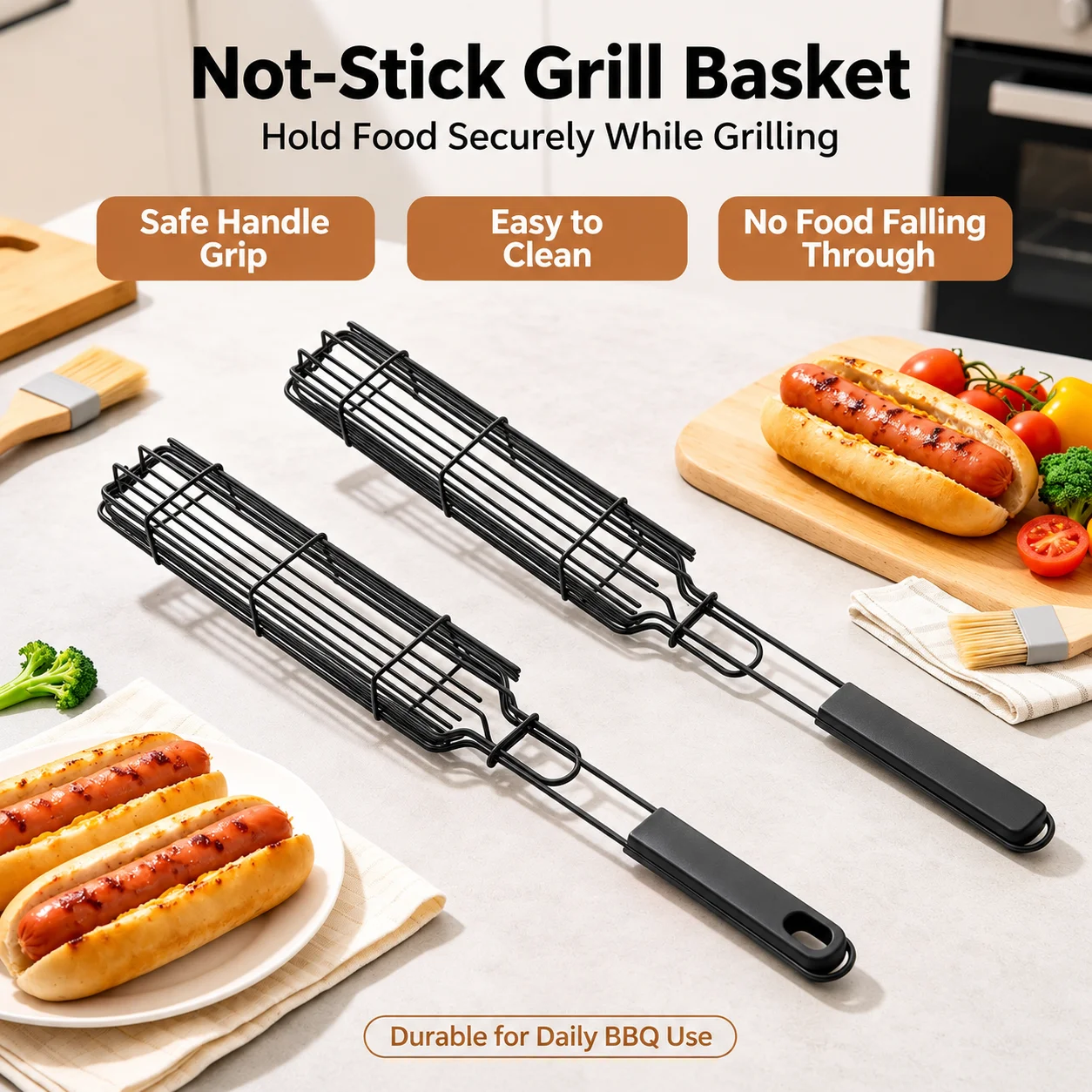 Stainless steel barbecue grill enamel roast chicken oven turkey pot grilling rack  grilling net barbecue cage charcoal exti