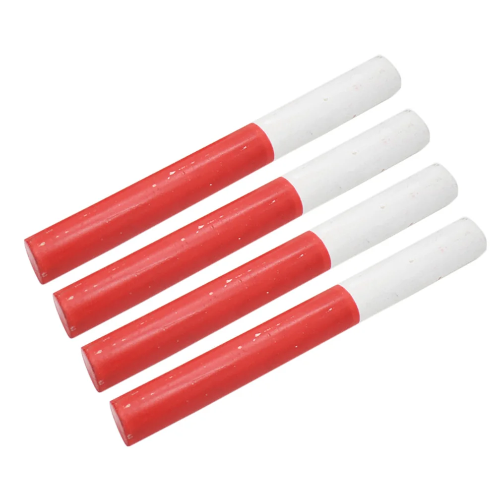 

4Pcs Relay Sticks Equipments Lightweight Bright Color Smooth Rolled Edge Suitable for All Kinds of Relay Races