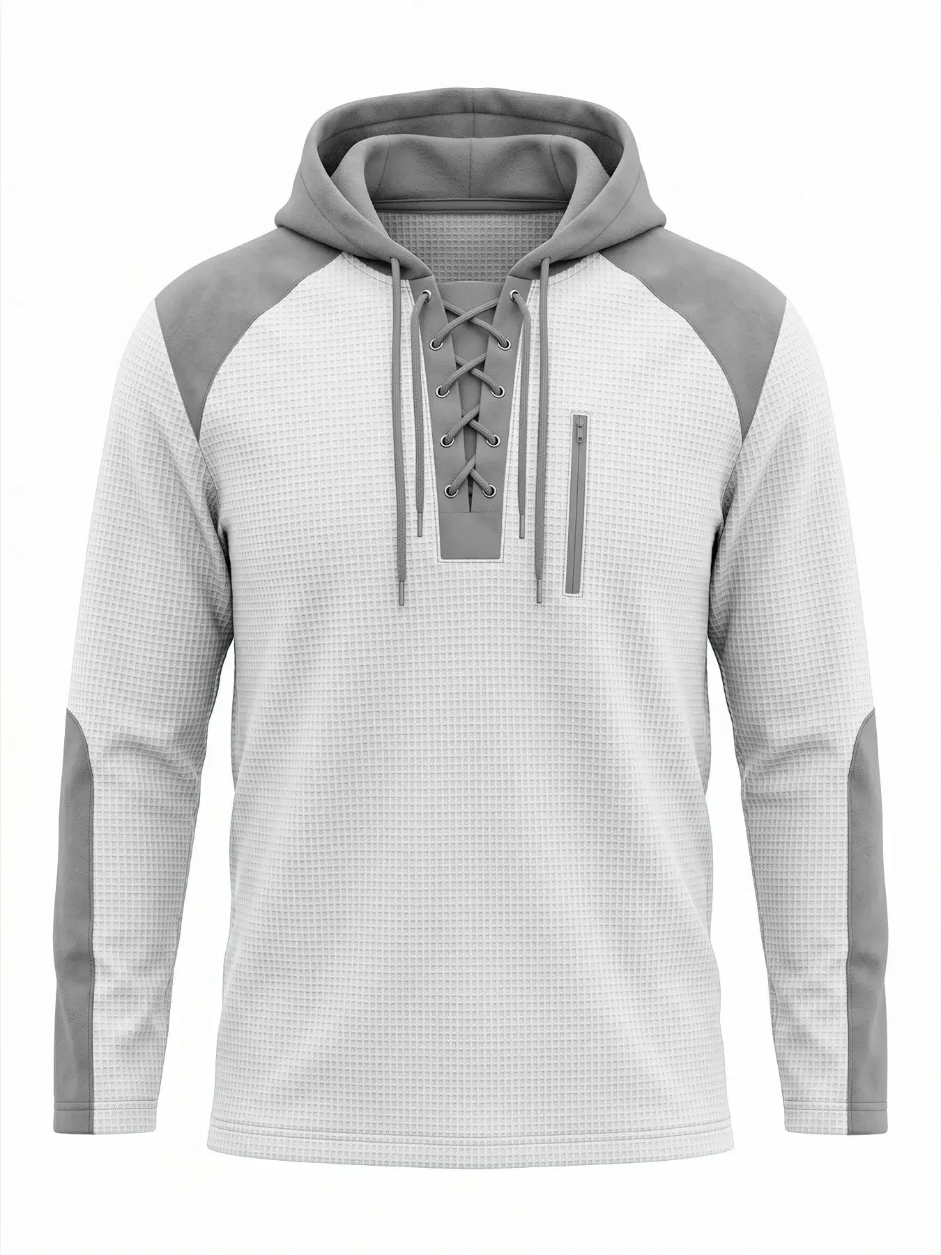 Spring Autumn European American New Fashion Men Color-coded Long Sleeve Hooded Pullover Sweatshirts Male Hoodies Clothes Tops