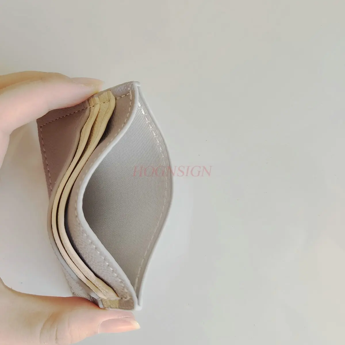 

1pcs ID storage bag, ladies' card holder, one piece portable and compact coin purse, access control, bus card holder