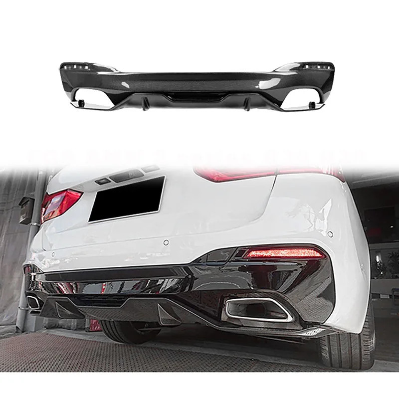 

Для BMW 5-й серии G30 и G38 MP, модель из углеродного волокна, задняя губа и задняя лопата, двухсекционная модификация автомобиля, небольшой комплект кузова