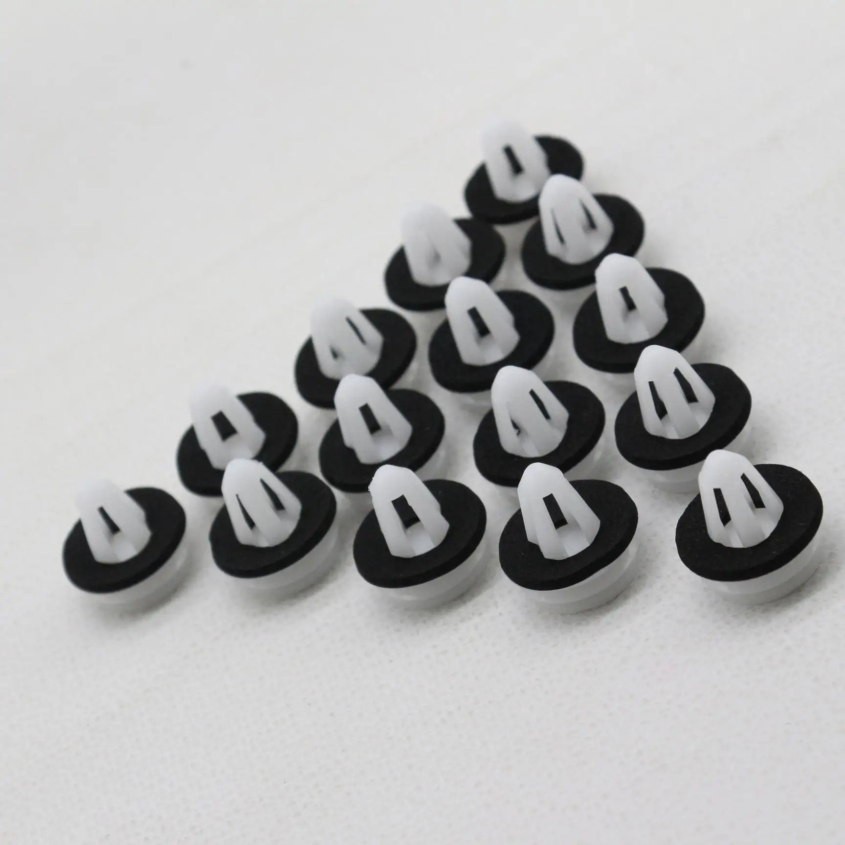 

15 Pcs Nylon Door Trim Panel Clips Fasteners With Sealer for Volkswagen Jetta 2005-2010 | 6X0868243A Retainer Push Pin