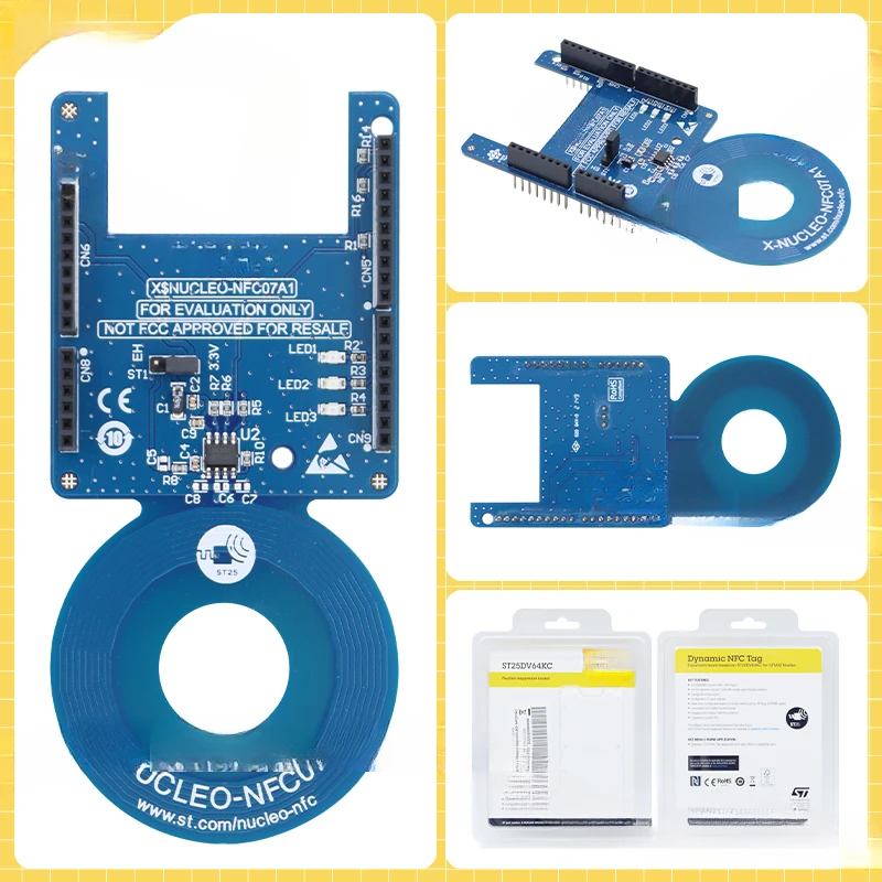 X-NUCLEO-NFC07A1 STM32 Dynamic NFC/RFID Tag IC Expansion Board ST25DV64KC