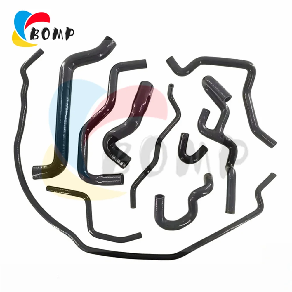 ل SAAB 9-5 95 2.0T 2.3T B205 B235 2002-2009 سيليكون المبرد المبرد خرطوم أطقم #3