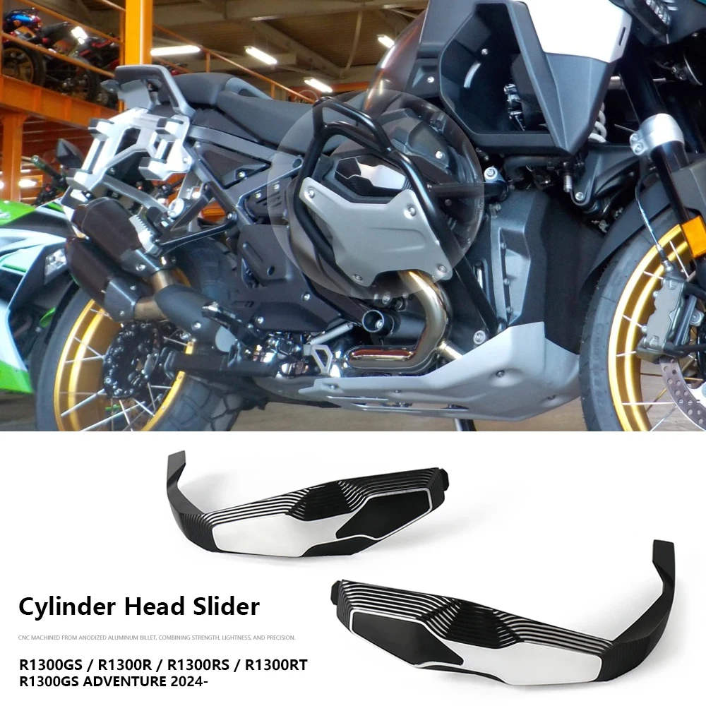 

R1300GSA Motorcycle Spark Plug Cover Engine Guard Cylinder Head Cover For BMW R1300GS R1300 GS Adventure R1300RT R1300RS R1300R