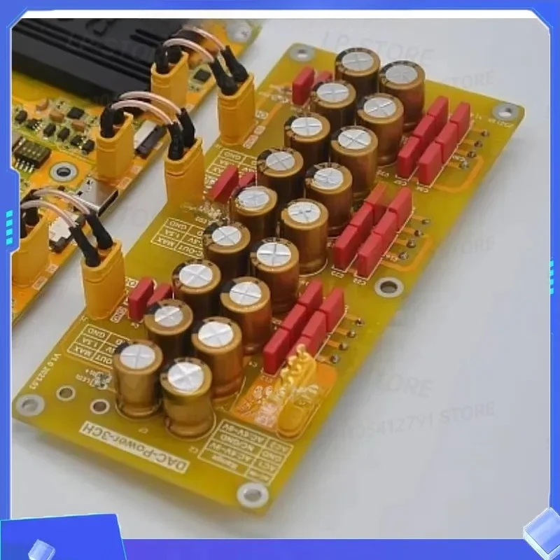 for HiFi Hi-res R2R Fully Discrete DAC DSD PCM Audio Decoder 64-bit Decoding Temperature Compensation With External Clock