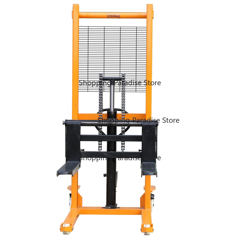 Manual Pallet Lift Stacker Semi Electric Hydraulic Forklift for Workshop - Hot Sale Industrial Equipment