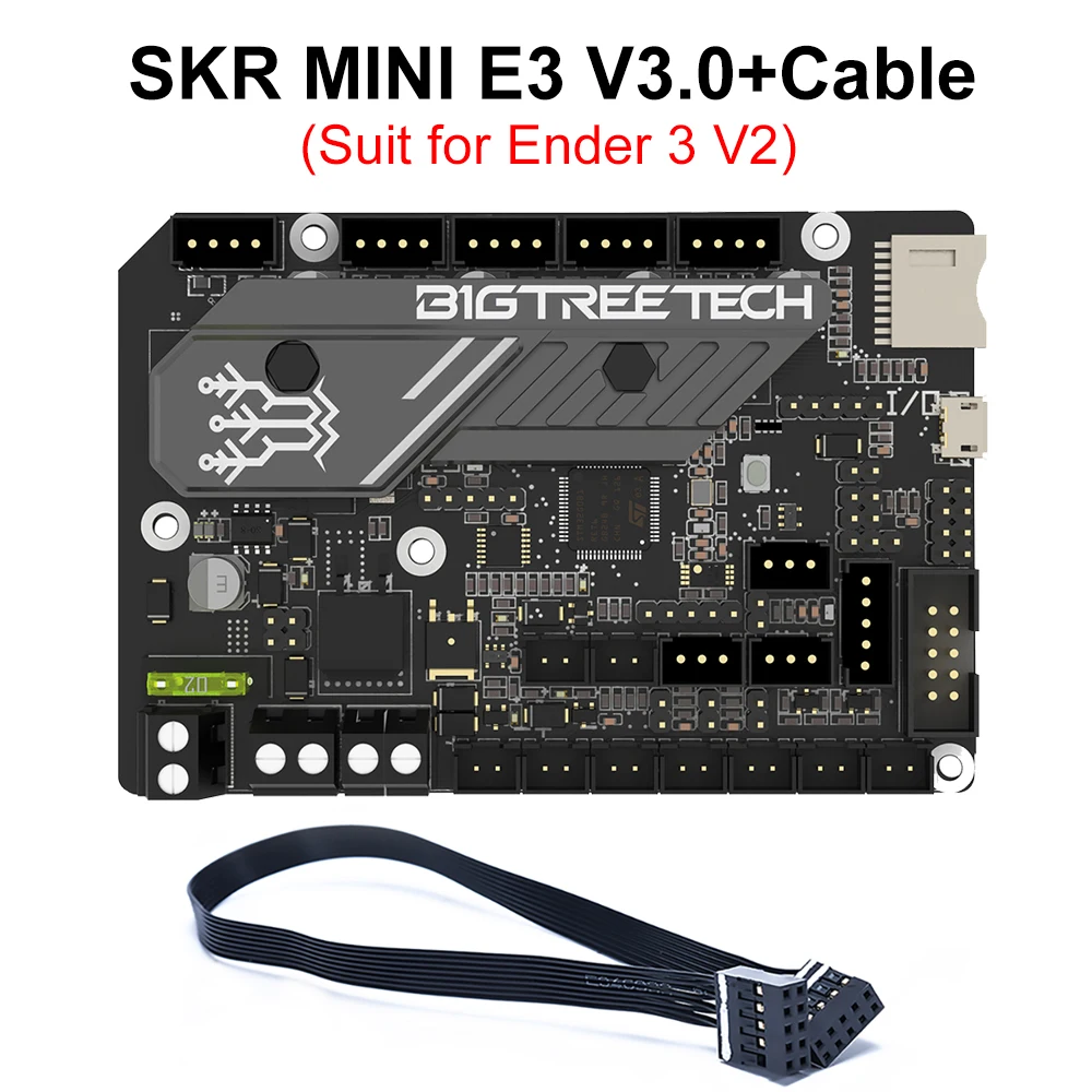 Top BIGTREETECH SKR MINI E3 V3.0 3D Motherboard TMC2209 3D Printer Parts For Ender 3 Upgrade Ender 3 V2 BTT SKR V1.4 Turbo