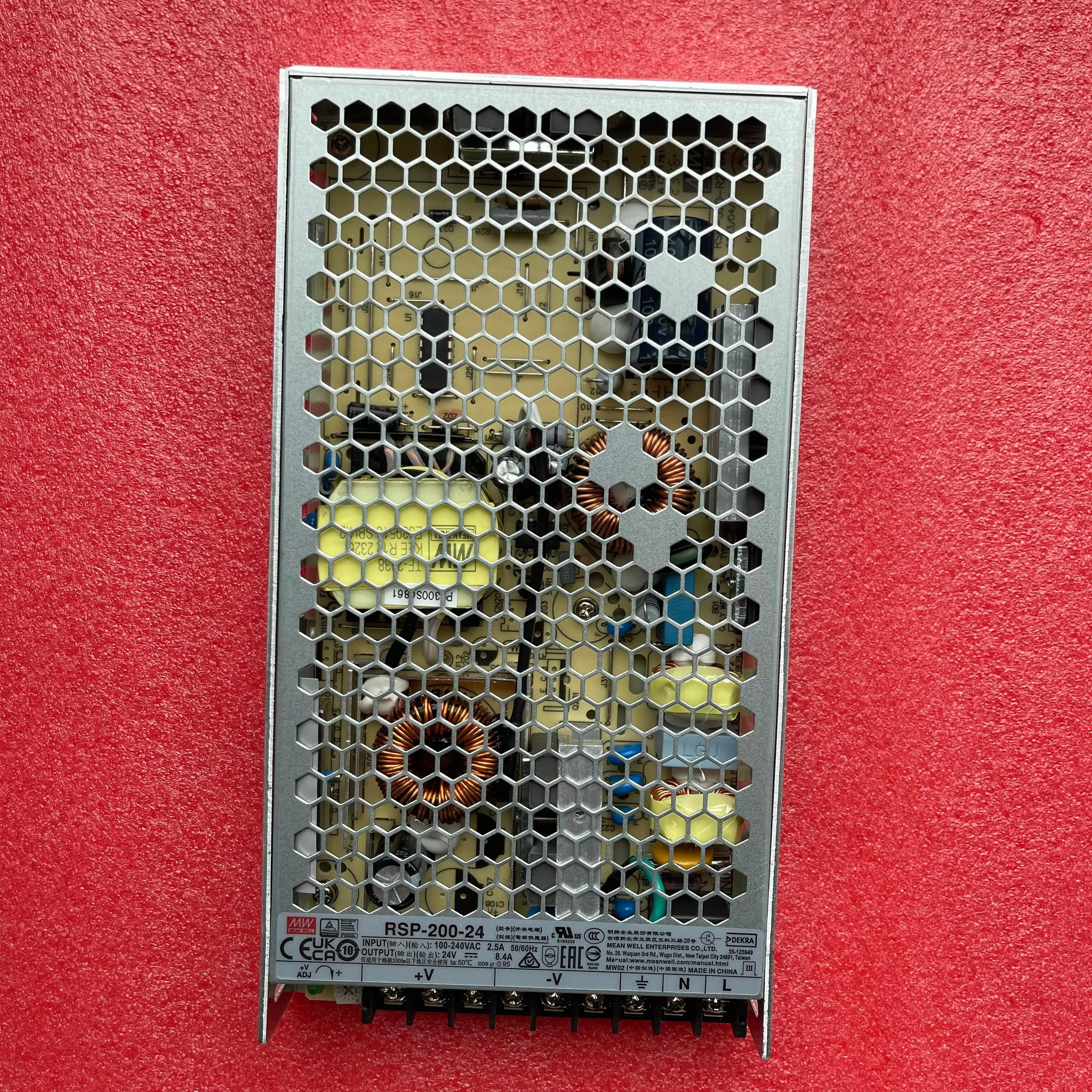 RSP-200 يعني جيدا RSP-200-24 يعني جيدا RSP-200 24V LED مصدر الطاقة 201.6W 8.4A