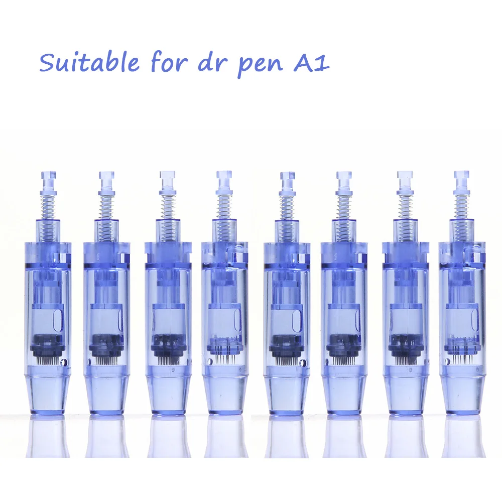 50/100pcs 9/12/36/42 Derma Pen Needles Microneedling Bayonet Tattoo Cartridge Needle Tip For A1 A6 Meso Machine