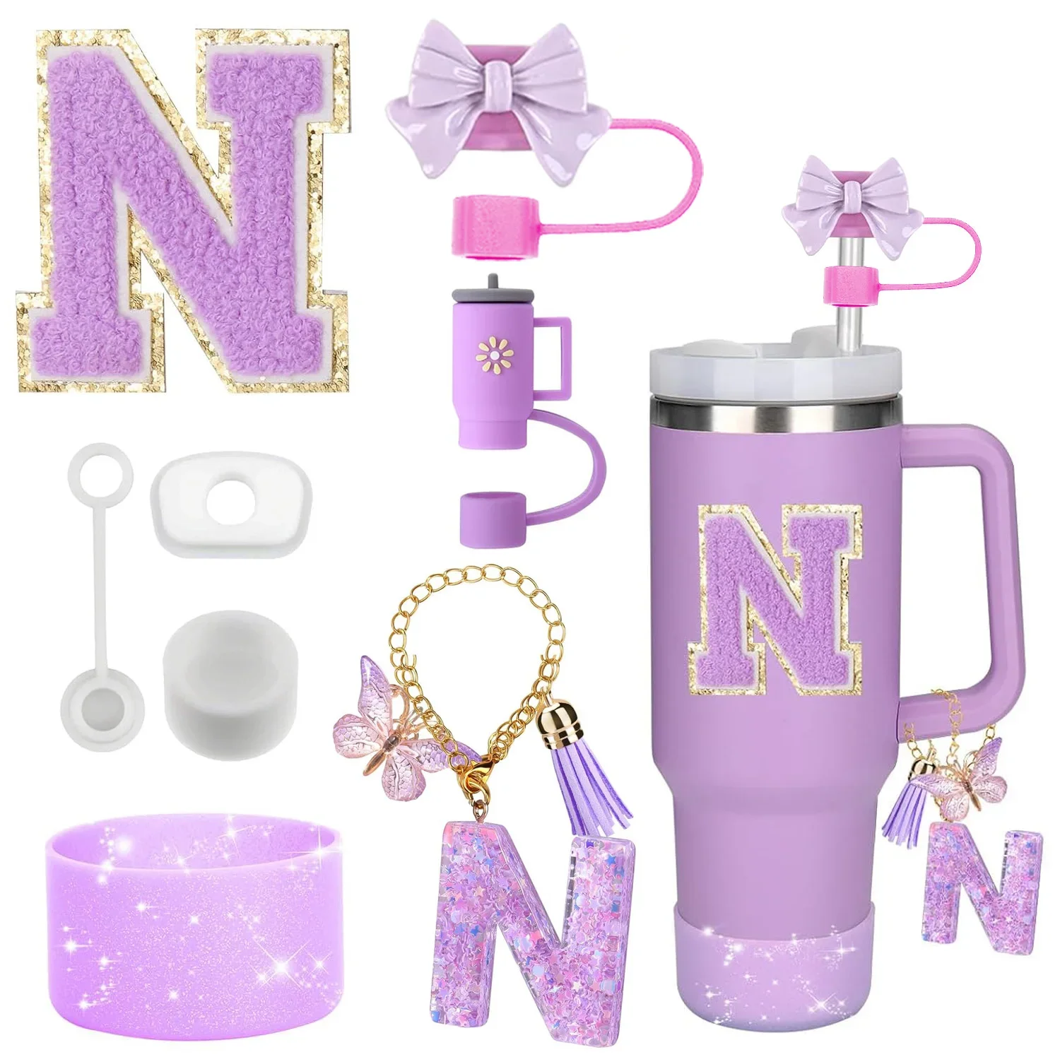 N-Purple-8pcs