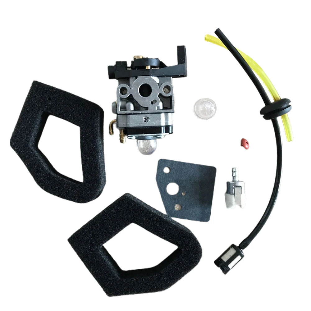 Imagem -02 - Carburador para Honda Fuel Line Filtro de ar Primer Bulb Kit Gx25 Gx35 Hhb25 Ult425 Ums425 Umk425