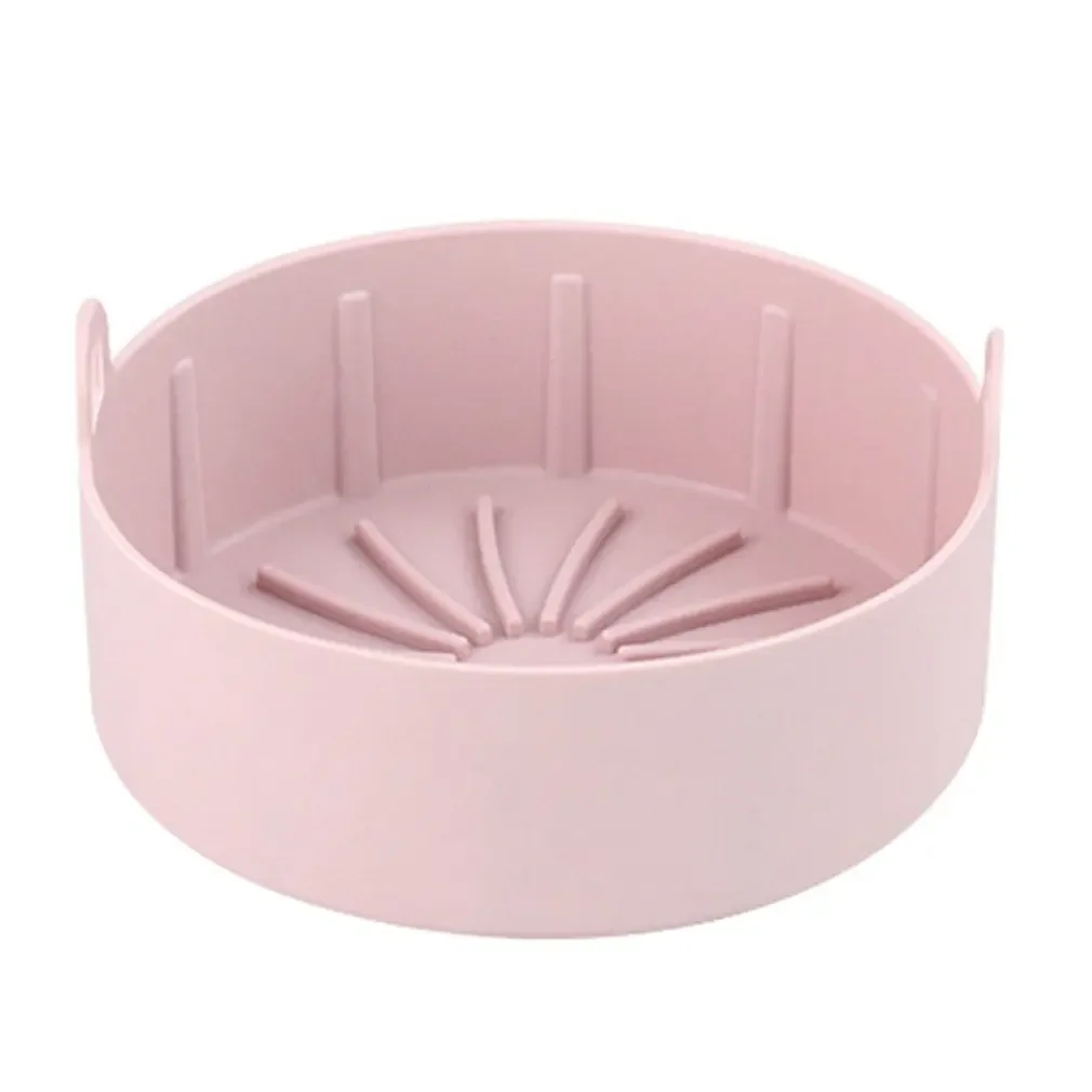 Air Fryer Silicone Basket with Handle - Baking Pot for Microwave - Airfryer Accessories