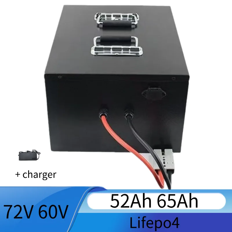 

ET 60V 72V 52Ah 65Ah Литий-ионный аккумулятор Bluetooth BMS 17S 20S для 500W 800W 1000W 1500W 2000W Tweewieler Voertuig Heftruck