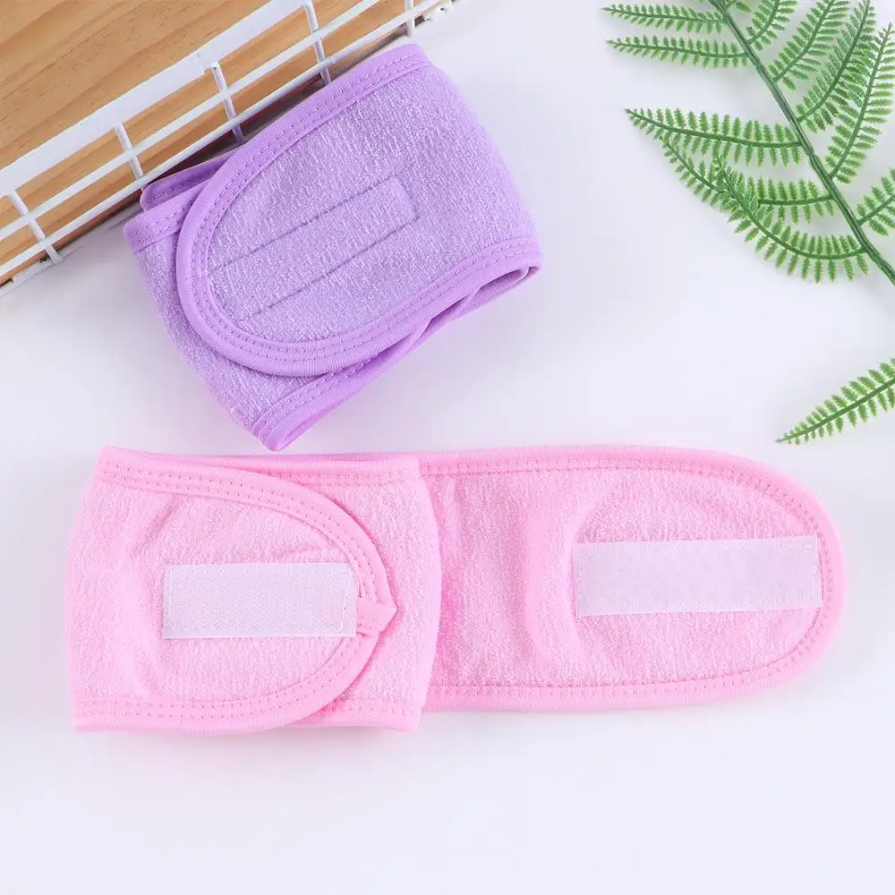 Yoga Fashion Adjustable Caps Cosmetic Shower Makeup Hairband Tiara Turban Head Band Turban