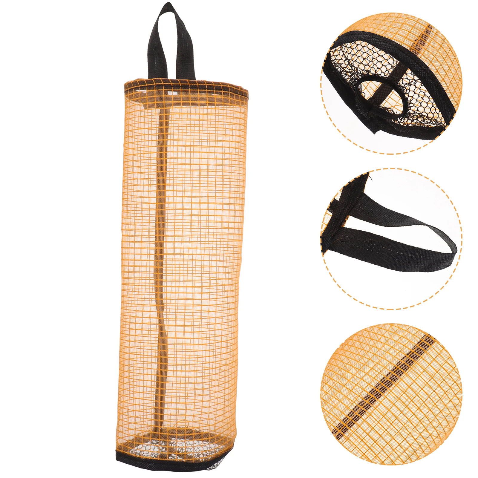

3 Pcs Kitchen Storage Bag Dispenser Reusable Large Capacity Hanging Grocery ganizer Suitable For Shopping Bags Vegetables More