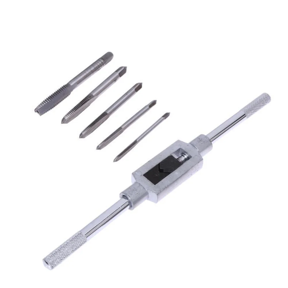6Pcs Screw Extractor Heavy Duty Carbon Steel Durable Removal Tool Auto Repair Breaker Set Extractor Auto Repair Tool