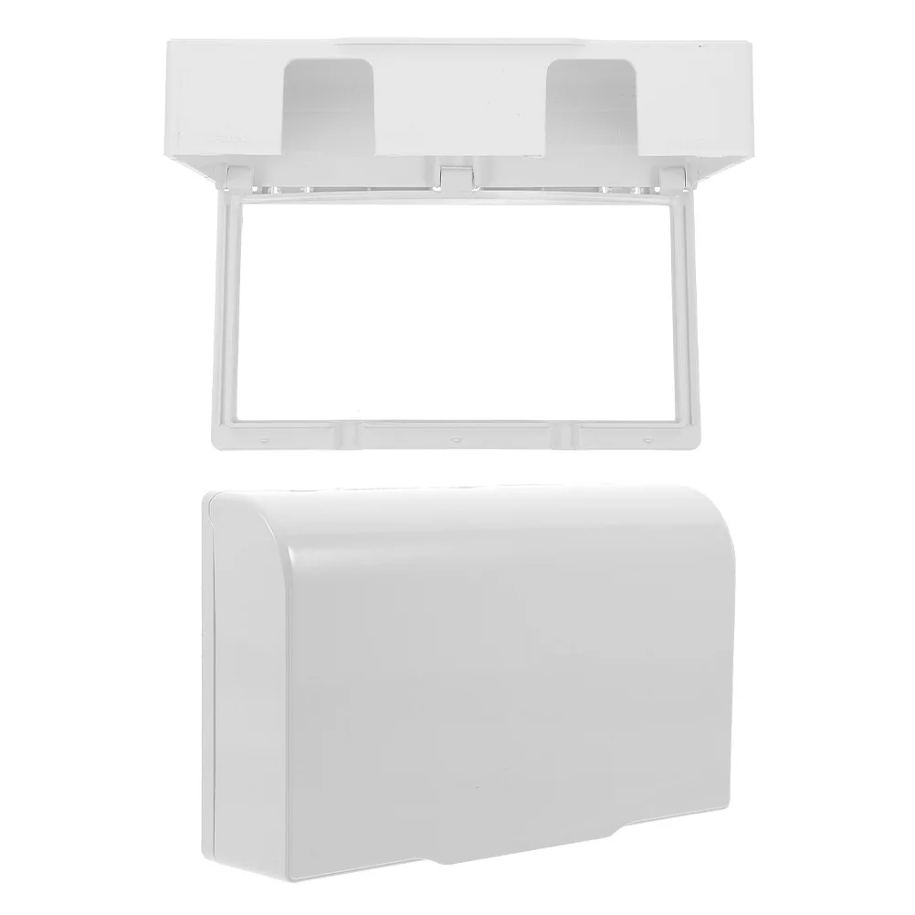 

Bathroom Waterproof Outlet Cover Plastic Protective Wall Socket Case Splash Proof Switch Protective Cover Electrical Panel