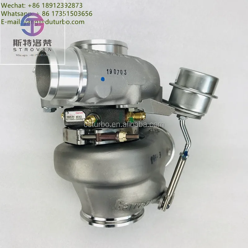 

Высокопроизводительный турбонагнетатель G25-660 (оригинал) со стандартным A/R 0.72, номера 877895-5005S, 877895-5005, с вестгейтом