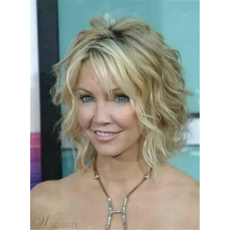 

Hot Loose Wave Synthetic Hair Women Capless Wigs 10 Inches
