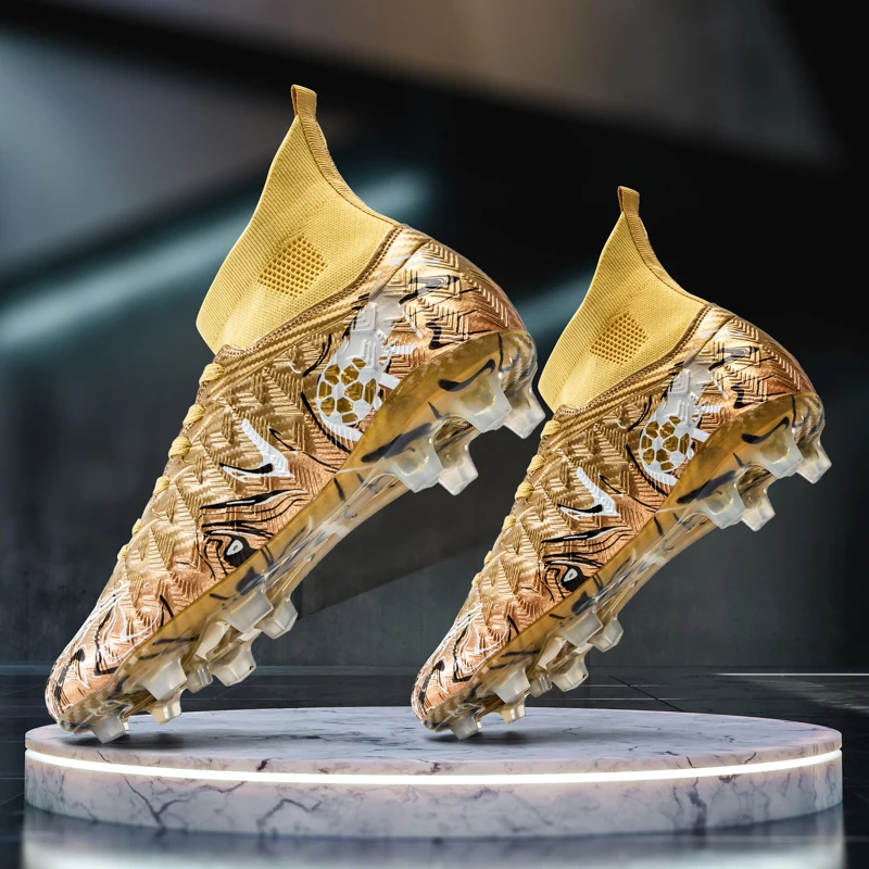 

Популярные футбольные бутсы, мужские футбольные бутсы TF/FG, износостойкие тренировочные кроссовки, уличные нескользящие кроссовки, размер 34-46