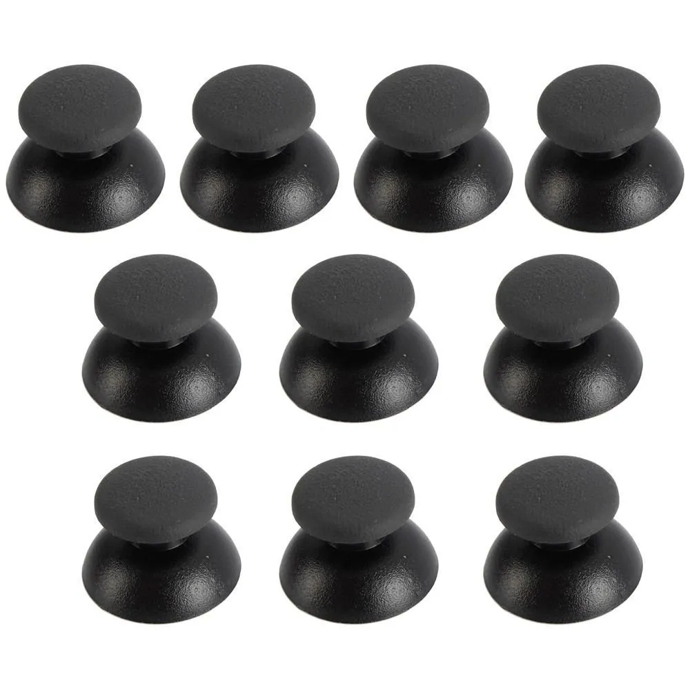 10Pcs/lot Replacement Parts for Playstation 2 Thumbstick Analog Stick Case Joystick Cap For PS2 Wireless Gamepad Button Caps