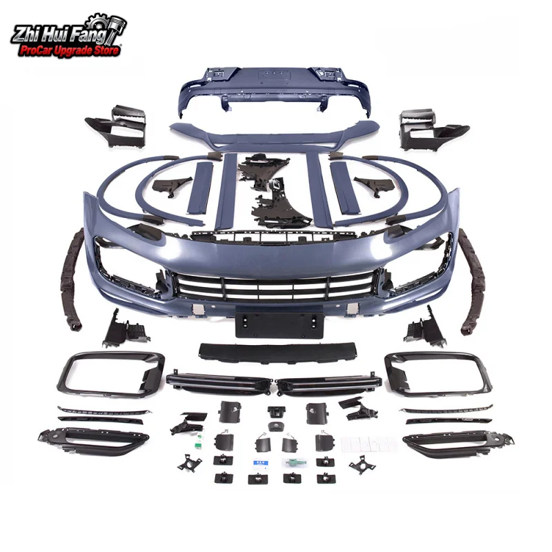 

Suitable for 18-23 Model Cayenne 9Y0.1 Coupe Upgrade Turbo Front and Rear Bumpers Including Brand Daytime Running Lights
