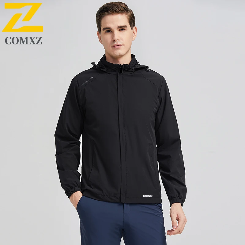 

2025 New Couple Charging Jacket Thin Windproof Waterproof Breathable Sports Hooded Jacket Outdoor Camping Mountaineering Jacket