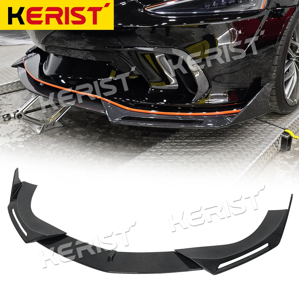 Carbon Fiber Front Lip Bumper Canards Splitter Spoiler 2017-2022 for McLaren GT 2019-2023