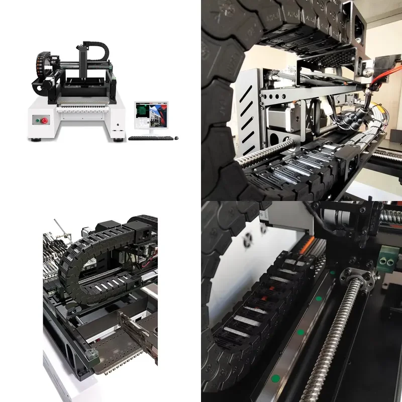 SMD Mounting Machine for Printed Circuit Board Manufacturing and Assembly SMD LED Welding Machine for HWGC HW-T2-40F