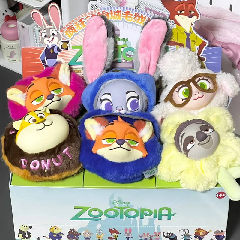 

Лицензионный брелок Disney Zootopia Mesuca в закрытой упаковке, подвеска с персонажем мультфильма для украшения рюкзака, коллекционный предмет для детей и фанатов