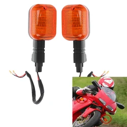 Motocicleta Frente Traseira Turn Signal Light, Lâmpada Indicadora, Moto Indicador Blinker Acessórios, Fit para Cagiva Mito 125, Ducati 748, 2 pcs, 4 pcs
