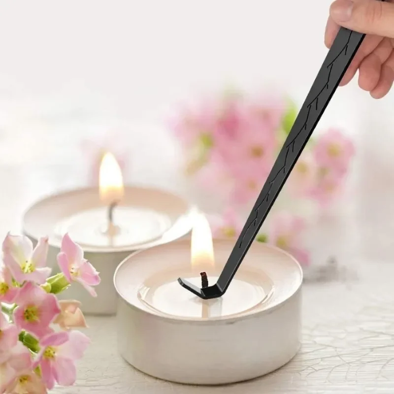 2026 NEW HOT Stainless Candle Care Kit with Wick Trimmer, Snuffer & Dipper - Heavy-Duty Black Candle Accessories Gift Set
