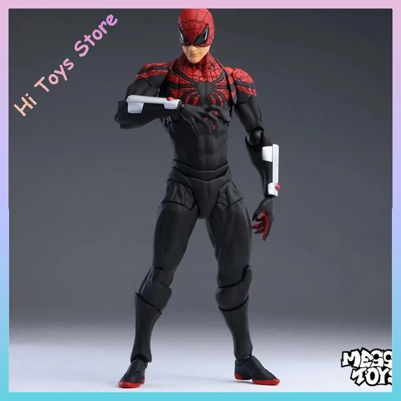

Original Mess Toys The Black Neighbor Symbiotic Spider-Man Black Venom Suit Joint Action Figures Collect Desktop Ornaments