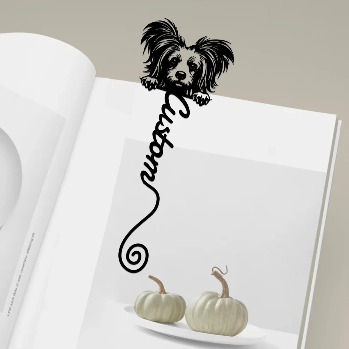 Custom Bookmark, Book Lover Gift, Chinese Crested Bookmark, Back To School Gift, Teacher Gift, Unique Bookmark, Dog Lover