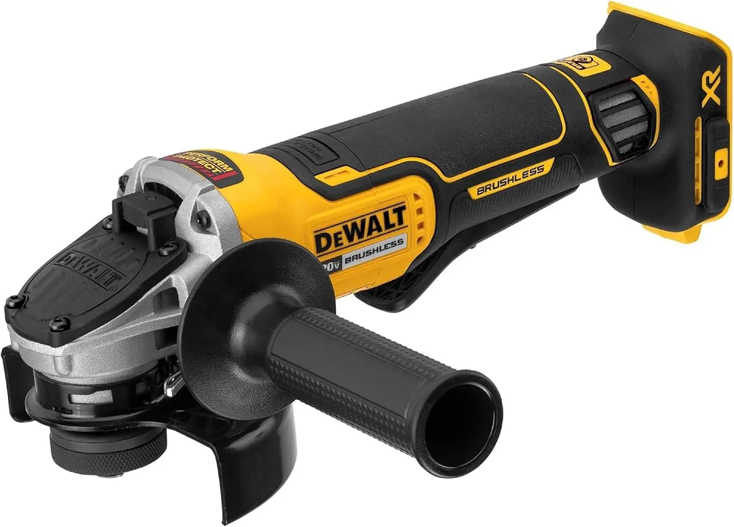 DEWALT 20V MAX Lithium Ion 4-1/2\u201d grinder, Tool Only with w/Safety Goggle (DCG412B & DPG82-11C)