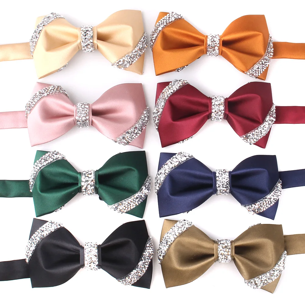 

Men Bow ties Fashion Wedding Bow tie For Men Women Bow knot Adult Solid Bow Ties Cravats Party Neck Wear Male Bowties Gifts