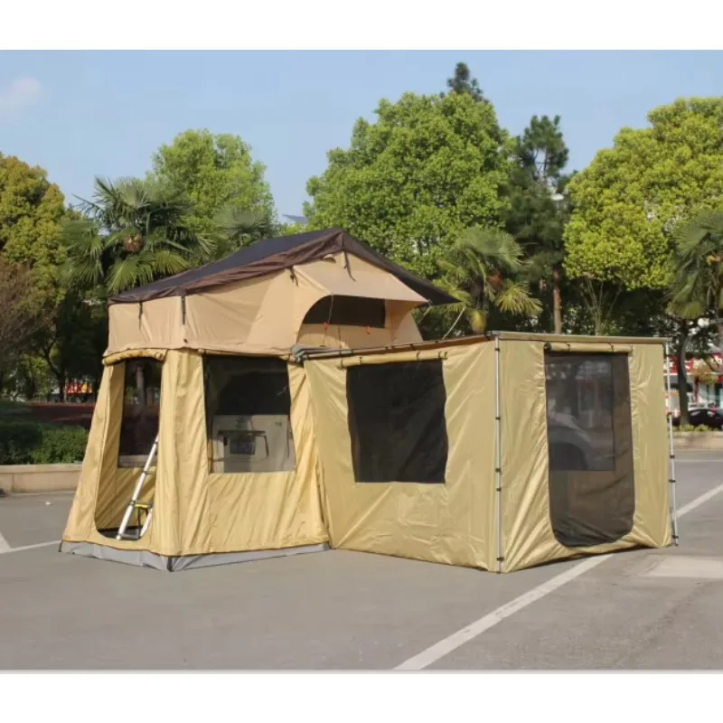 Outdoor Car Roof Top Tent with Annex and Tent House and Awning