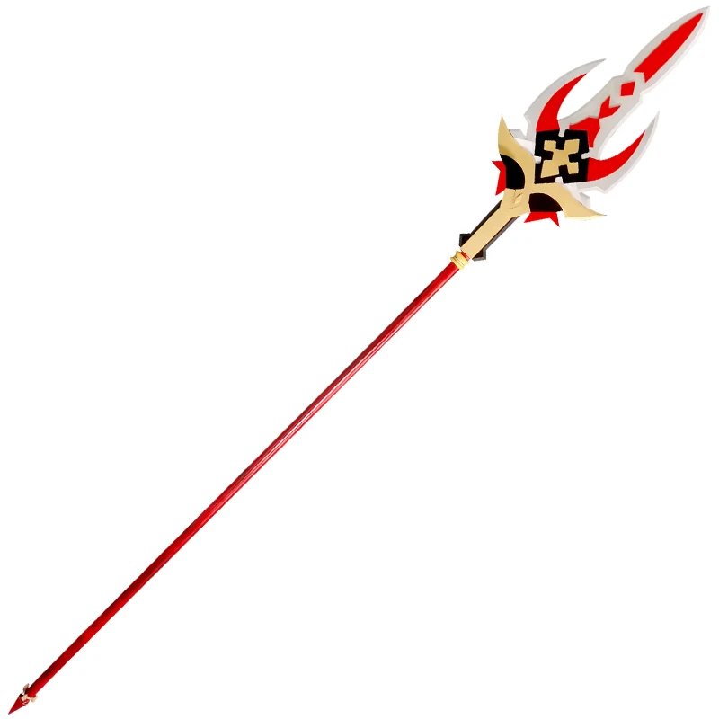 

Hot Game Genshin Impact Xiangling Deathmatch Spear Cosplay Props Sword Anime Role Playing Props for Halloween Christmas