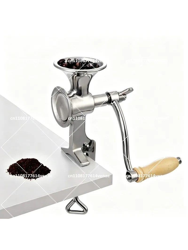 

Stainless Steel Manual Seed Grinder Hand Operated Nut Mill Spice Crusher Kitchen Tool
