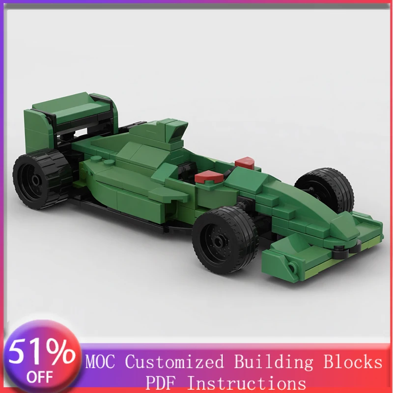 

Набор из 194 деталей: Суперкар Jordan 191 MOC, модульный конструктор, развивающая игрушка для детей, популярный простой конструктор-кирпичики, подарок для мальчика на праздник