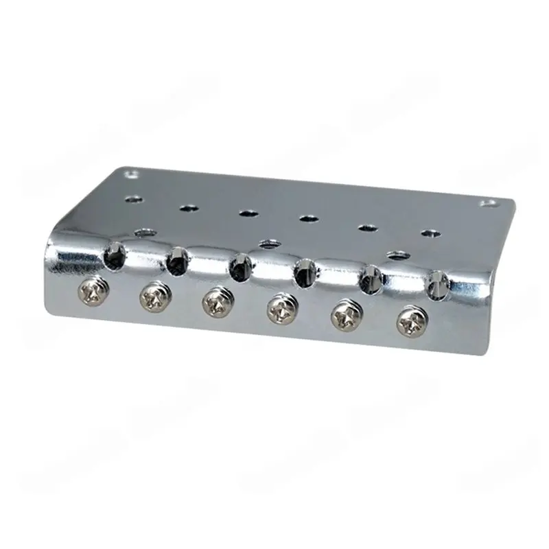 

Прямая поставка-12 струнная фиксированная седло Hardtail Bridge с верхней загрузкой, гитарный хвостовик для электрогитары, 12-струнная электрогитара-сти