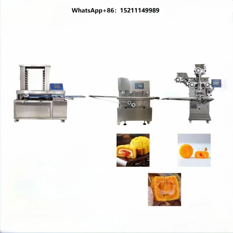 Fully Automatic Equipment Production Press Mooncake Moon Cake Maamoul Making Machine