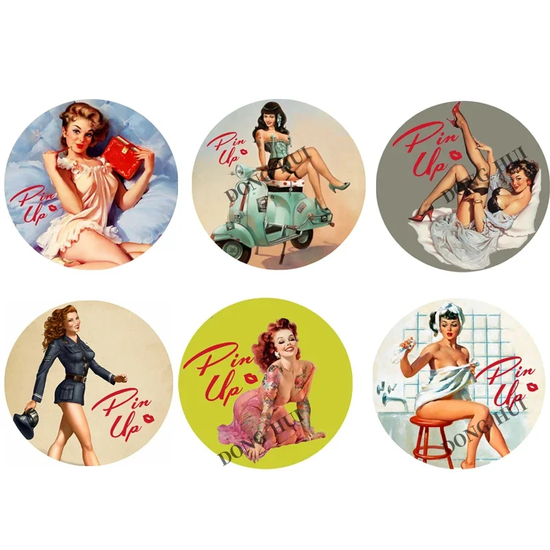

Pin Up Car Sticker Retro Russian Girl Sticker Hentai Waifu Wall Sticker JDM Racing Motorcycle Trunk Helmet Laptop Vinyl Decal