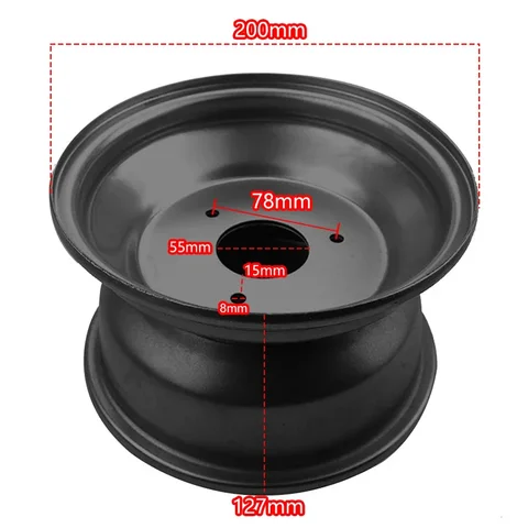 7-дюймовый Колесный Диск 16x8-7 Для Квадроцикла, Багги, Внедорожного Велосипеда, Пляжных Аксессуаров